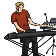 piano player